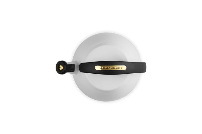 Le Creuset Cloche Kettle with Gold Knob 2.1L WhiteWhite image number 2
